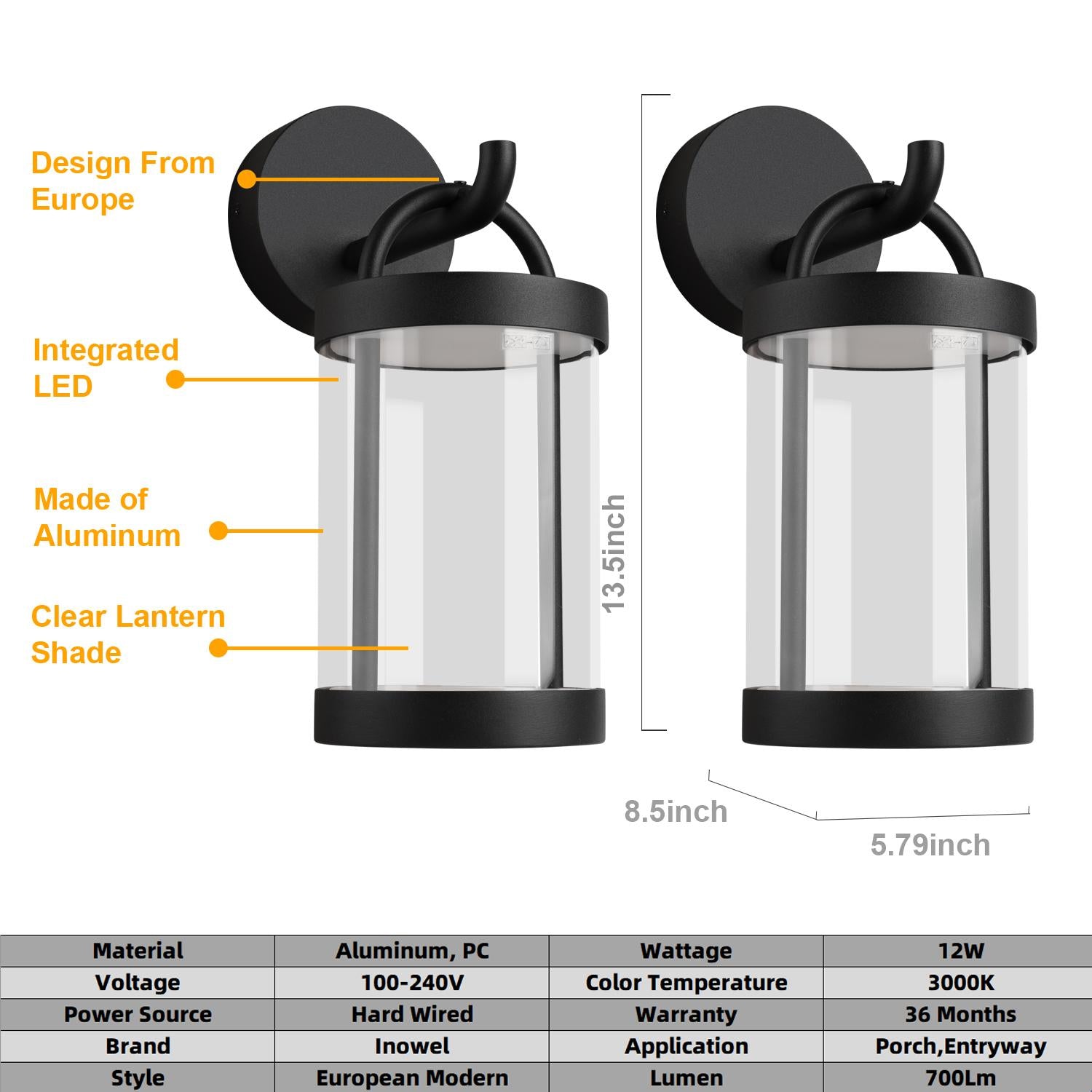 Outdoor Wall Light/ Path Light