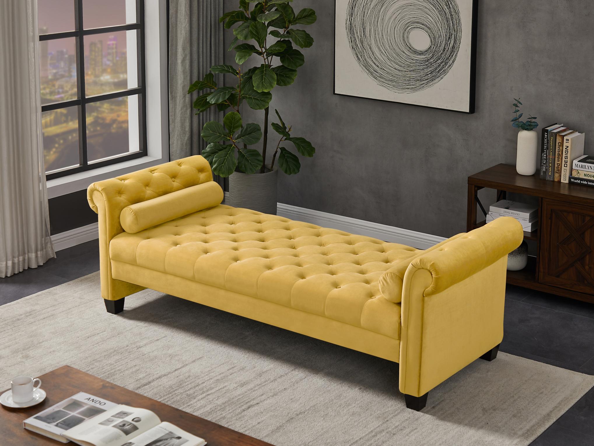 Rectangular Large Sofa Stool