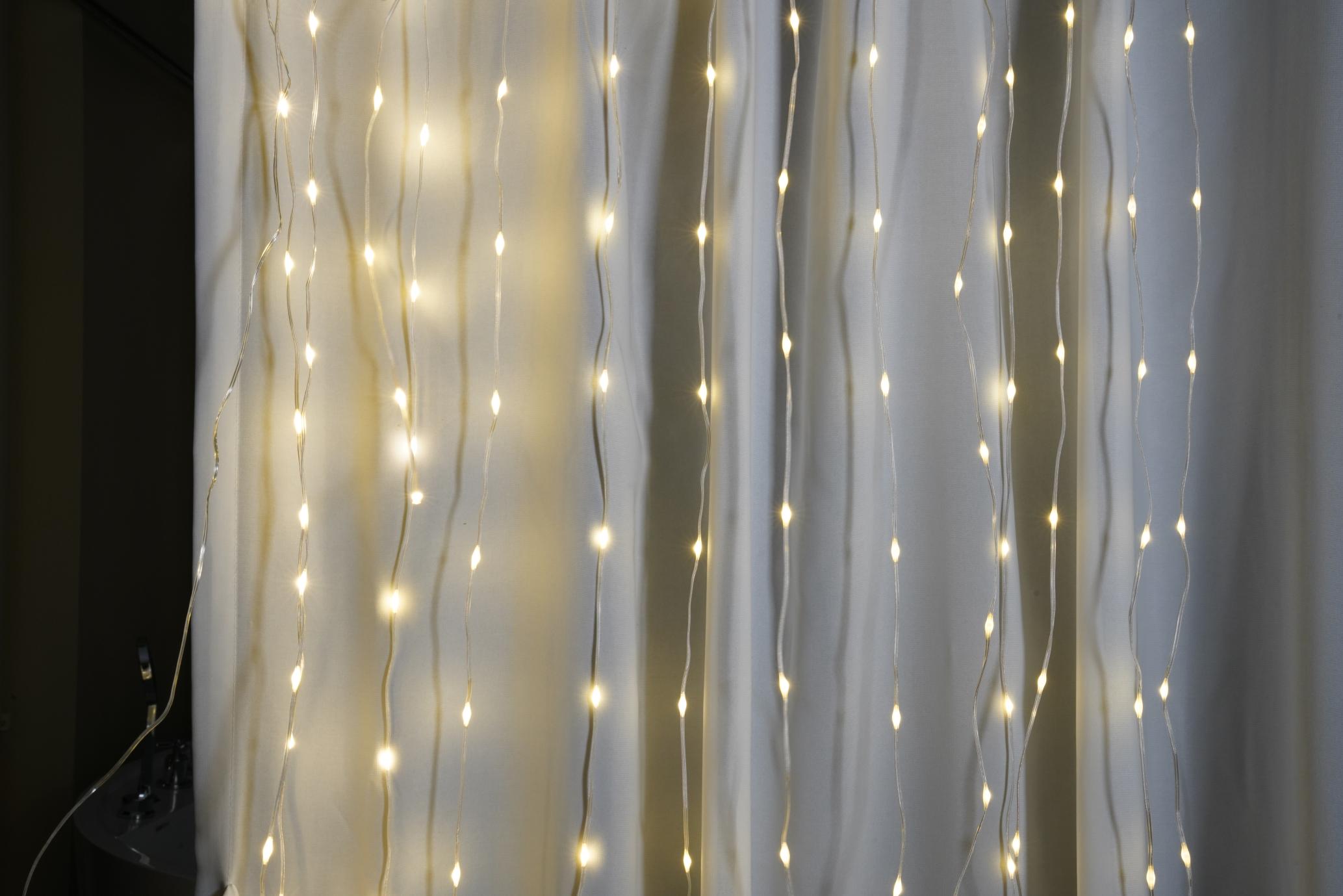 300L Curtain Light, Warm White