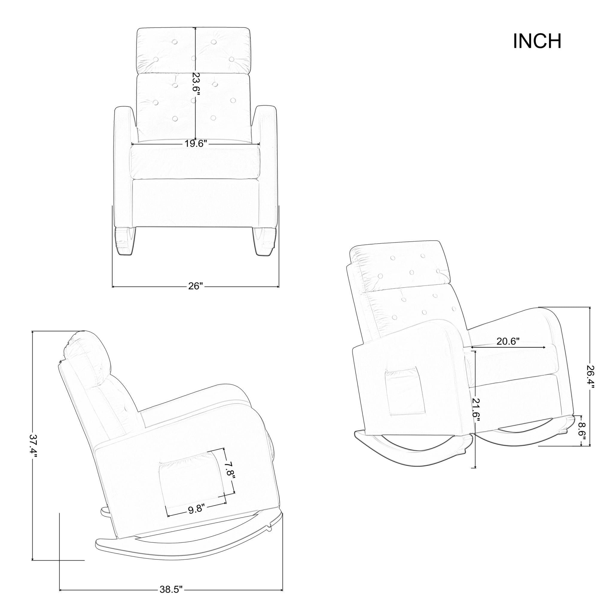 26” Rocking Chair