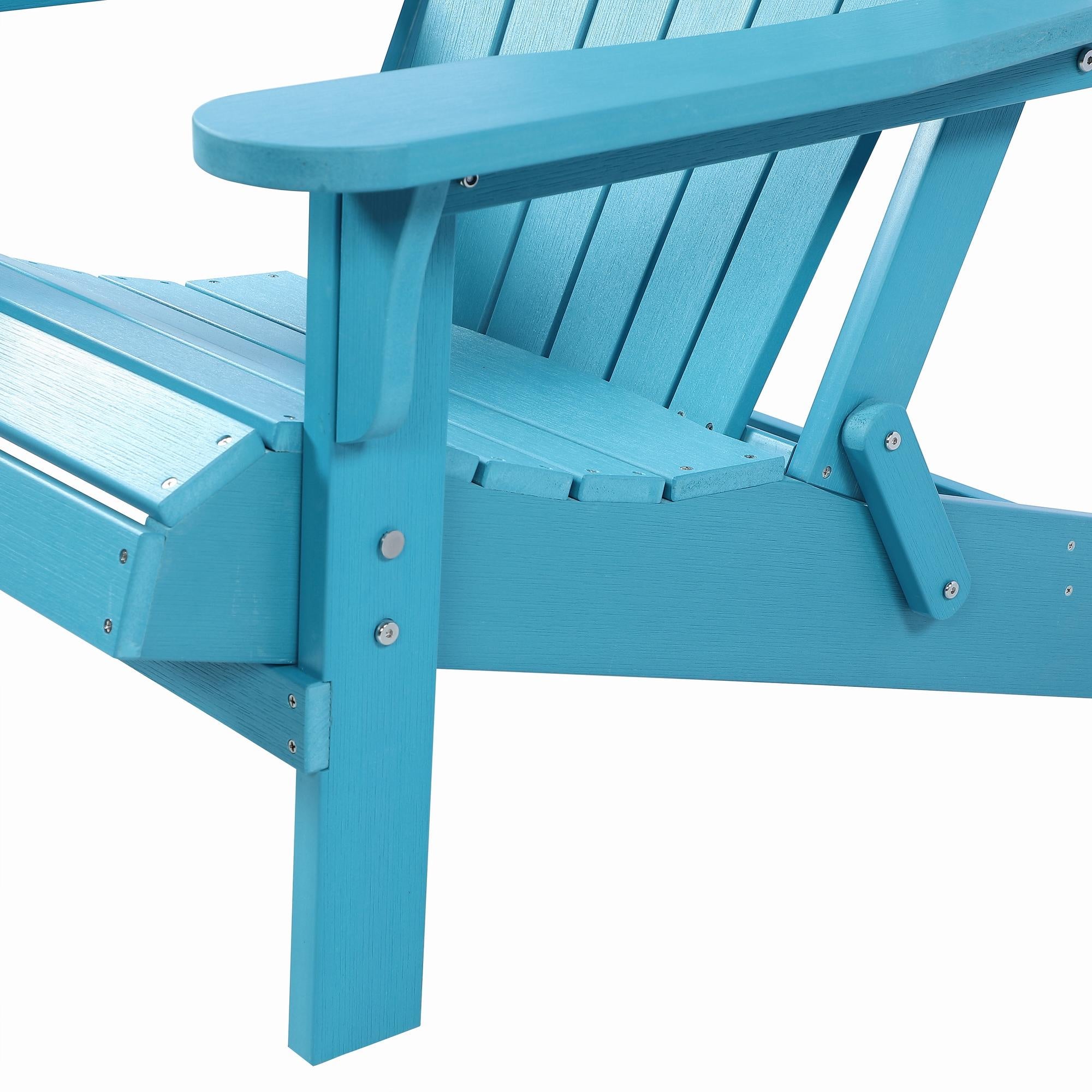 Henninger Plastic Folding Adirondack Chair