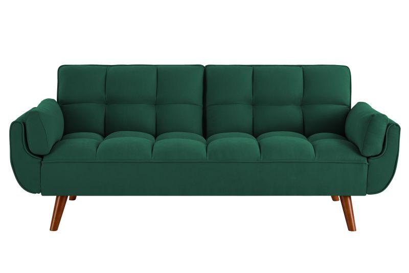 Velvet Sofa Furniture Adjustable Backrest Loveseat