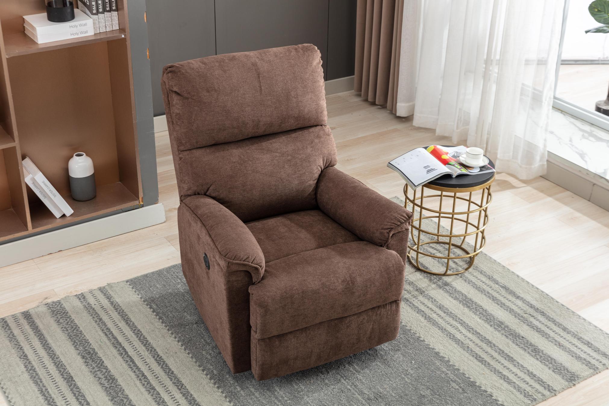 Minimalism Electric Recliner with USB Port