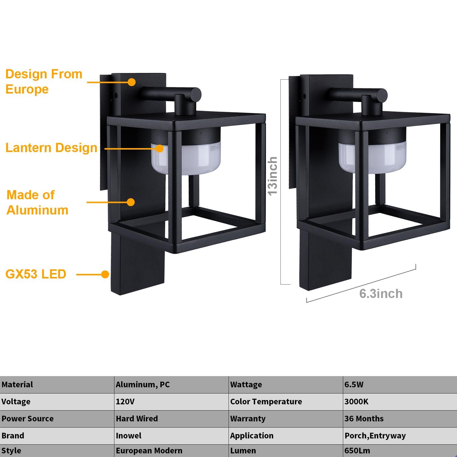 Outdoor Wall Light/ Path Light